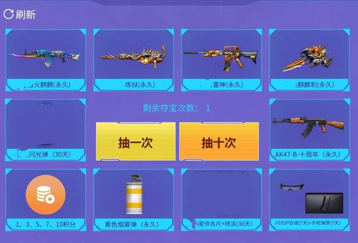 穿越火线枪战王者火麒麟能量/雷神暗月皮肤上线时间及获取途径推荐_百度...