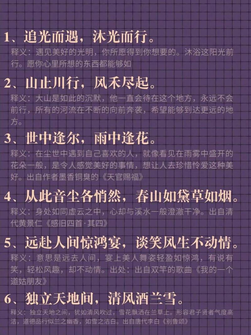 追光而遇,沐光而行的意思?