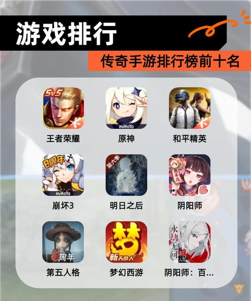 近来比较好玩的手机网游?